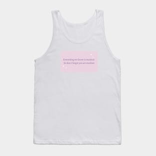 You Are Stardust - light purple Tank Top